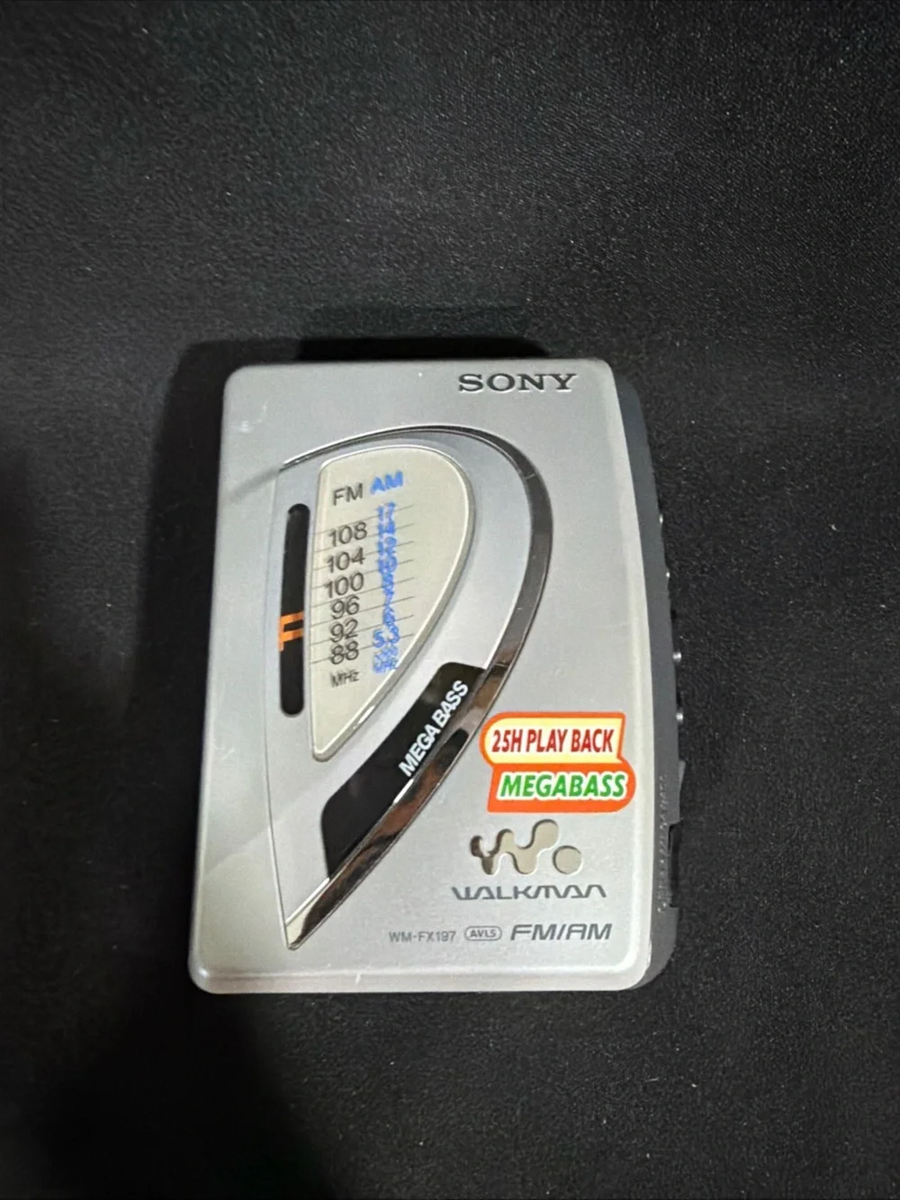 Sony Walkman WM-FX197 Cassette Player & AM/FM Radio Works Great. Tested